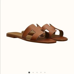 Hermès organ sandals